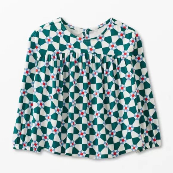 Hanna Andersson Other - Hanna Andersson 2T Checkerboard Woven Party Top